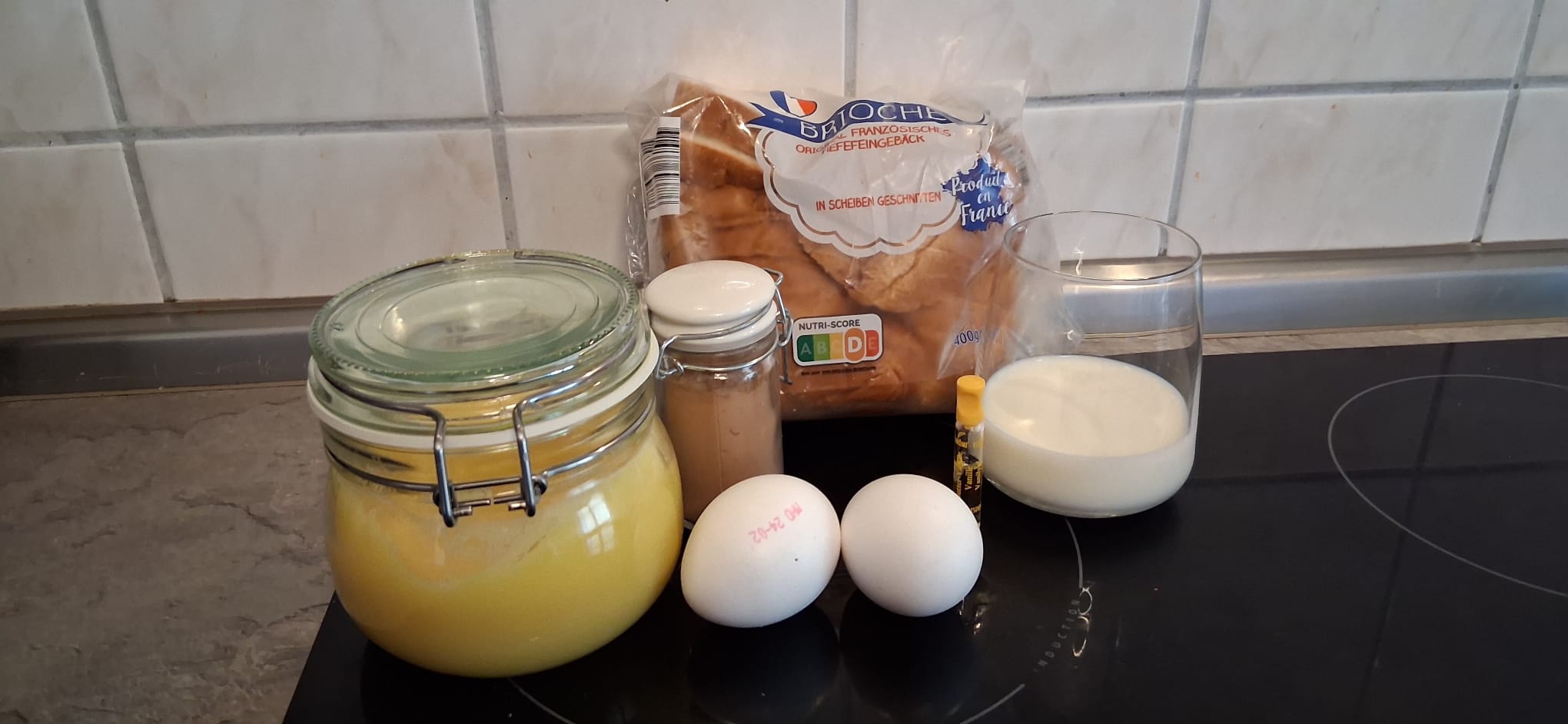 Zutaten für French Toast